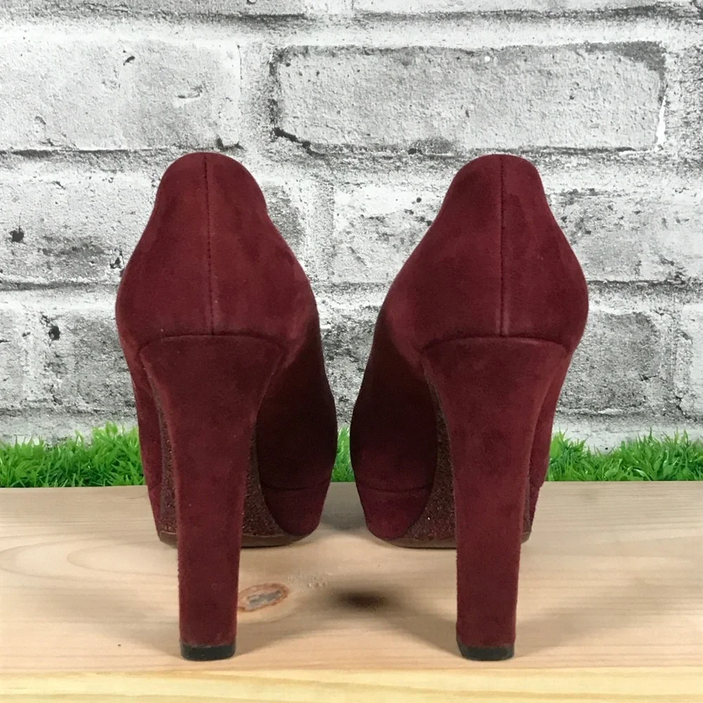 Miu Miu Suede High Heel shoes 6.5 💙OFFERS WELCOME 💙 - Picture 3 of 5
